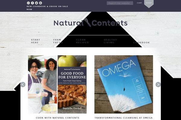 naturalcontents.com site used Naturalcontents