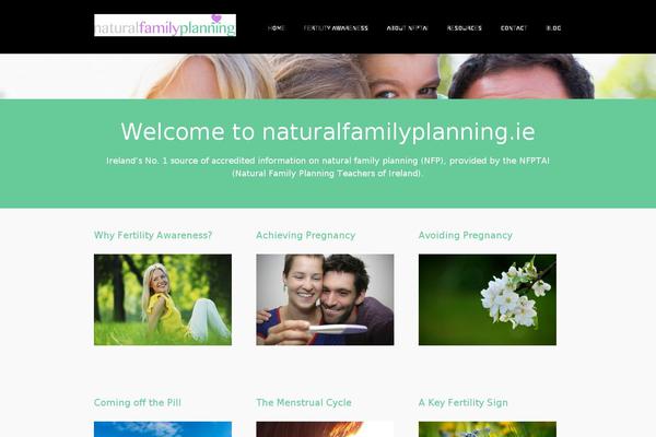naturalfamilyplanning.ie site used Naturalfamilyplanning