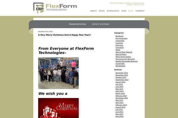 naturalfibersforautomotive.com site used Flexform