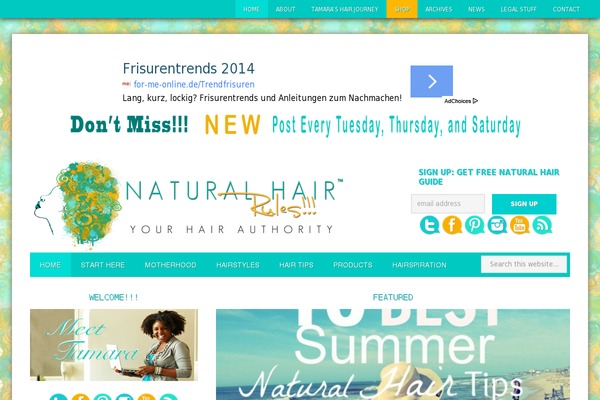 naturalhairrules.com site used Natural-hair-rules