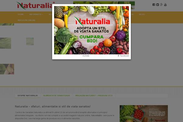 naturalia.ro site used Gaea