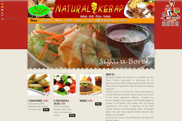 Chow theme site design template sample