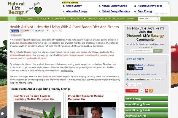 naturallifeenergy.com site used Naturallifeenergy