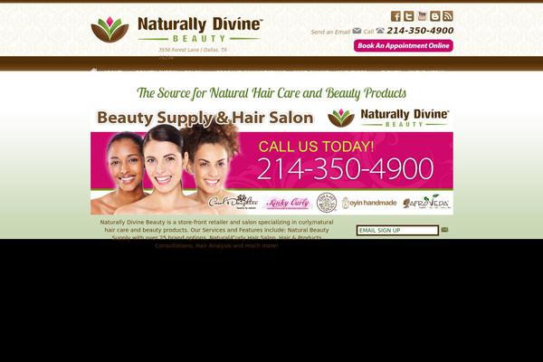 naturallydivinebeauty.com site used Ndbs