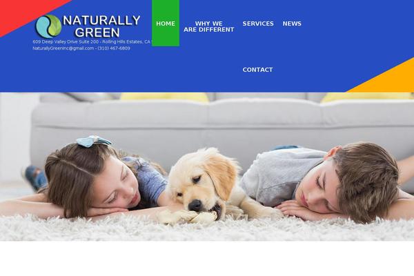 naturallygreencleaning.com site used Theme51991