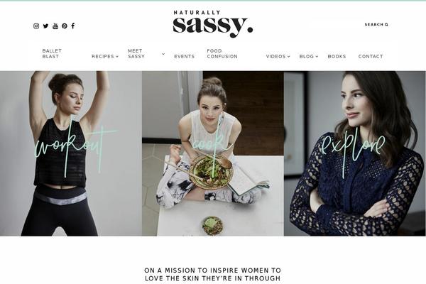 naturallysassy.co.uk site used Sassy