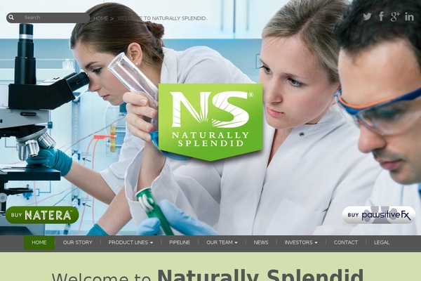 naturallysplendid.com site used Naturally