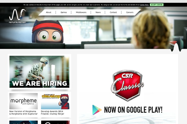 naturalmotion theme websites examples