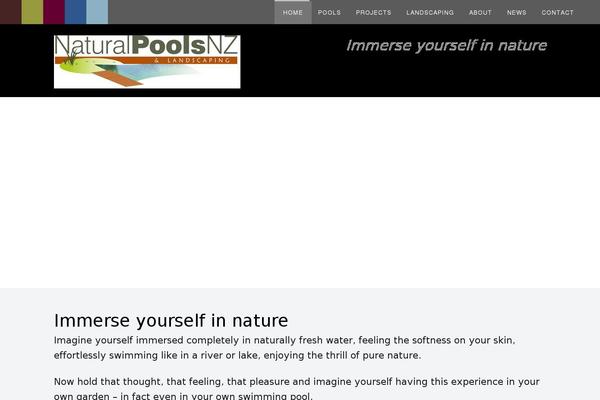 naturalpoolsnz.com site used Naturalpools