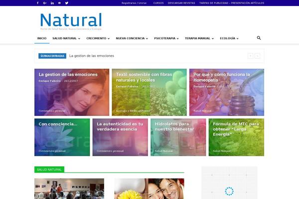 naturalrevista.com site used Newspaper