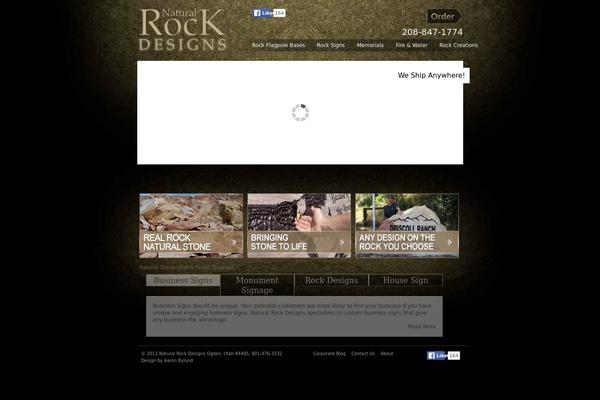 naturalrockdesigns.com site used Xsultrabusiness