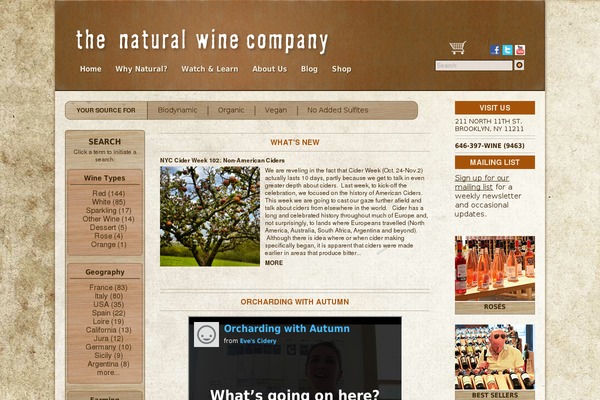 naturalwine.com site used Naturalwines