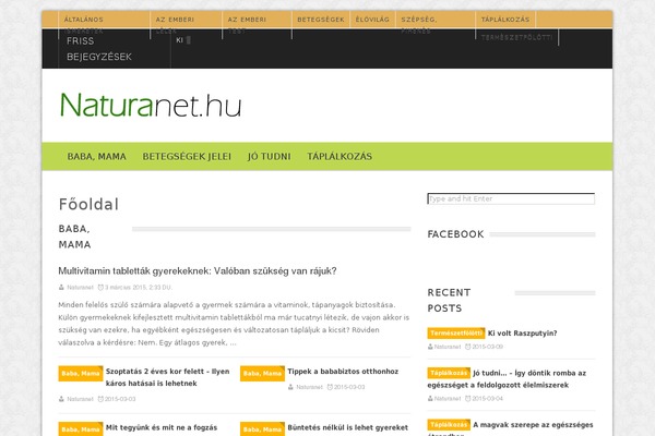 naturanet.hu site used Mag4u