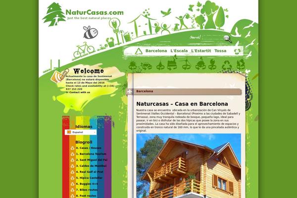 naturcasas.com site used Greenday