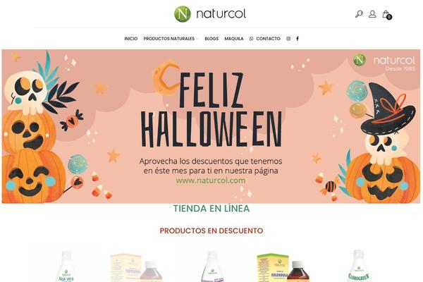 naturcol.com site used Mosa