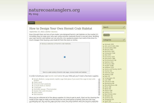 naturecoastanglers.org site used Headerlightpurple-wpmdx