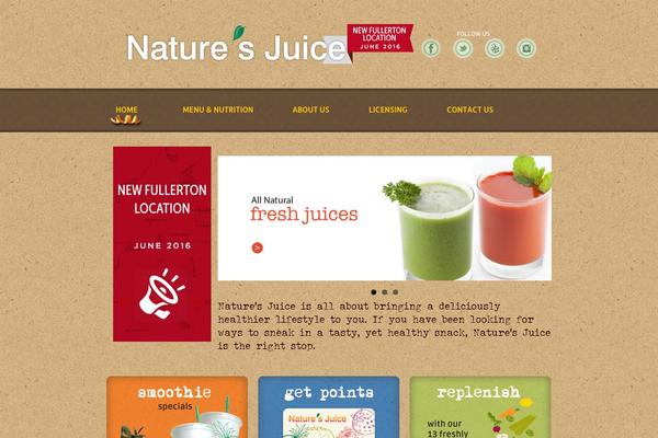 natures-juice.com site used Naturesjuice