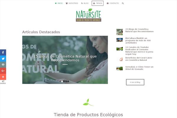 natursite.com site used Natursite