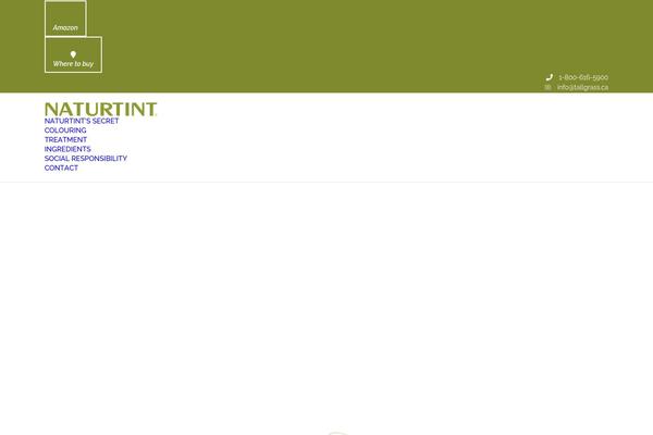 naturtint.ca site used Thegreen