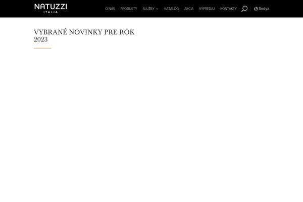 Site using Natuzzi plugin