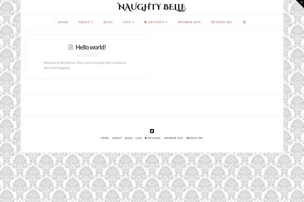 X | The Theme theme site design template sample
