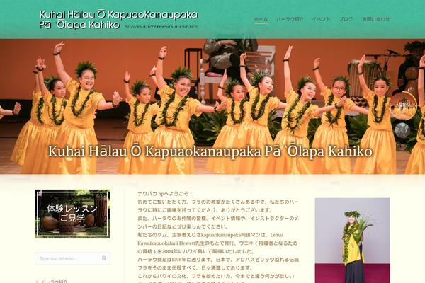The7 theme site design template sample