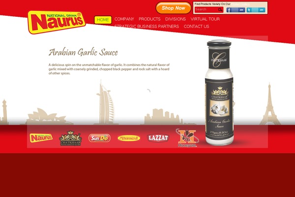 naurus-sundip.com site used Nauras