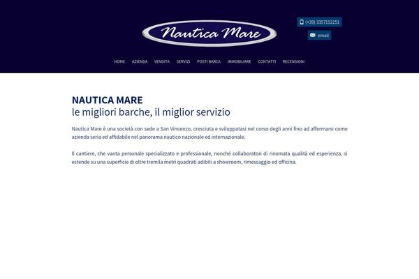 nauticamare.eu site used Nauticamare-child