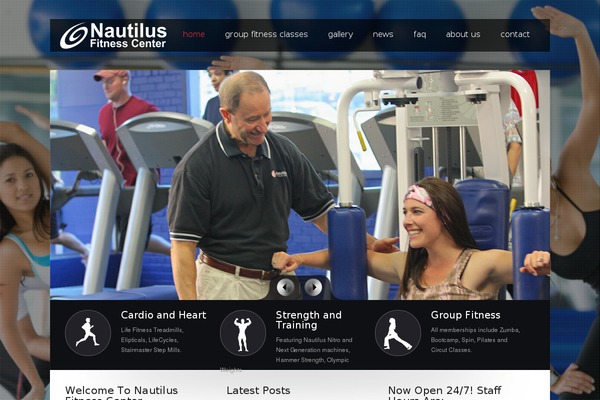 nautilusfitnesscenter.com site used Power-gym-wordpress