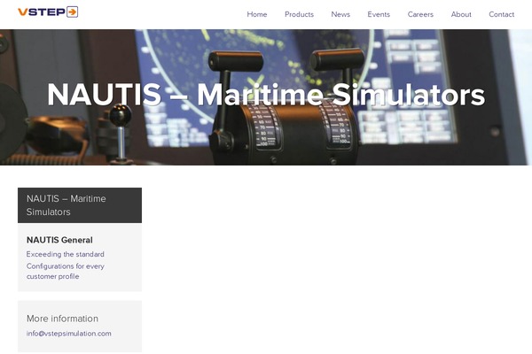 nautissim.com site used Vstep