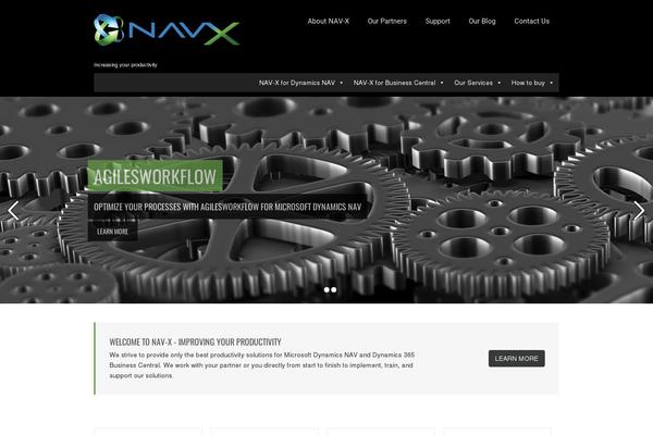 nav-x.com site used Gravida-pro-child