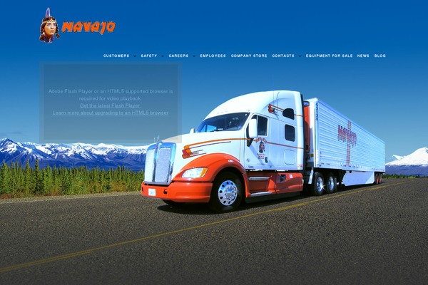 navajoexpress.com site used Navajo