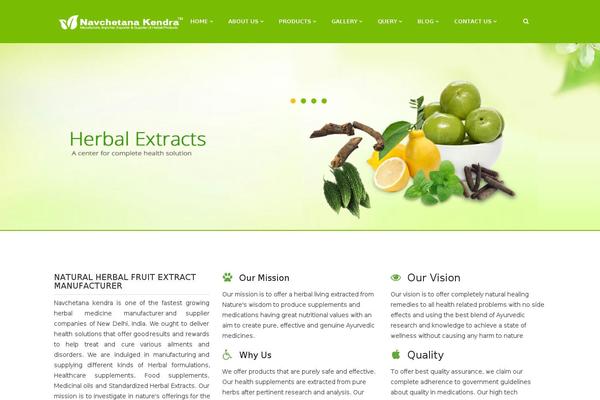 Organic-life theme site design template sample
