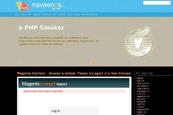 naveenos.com site used Smoker