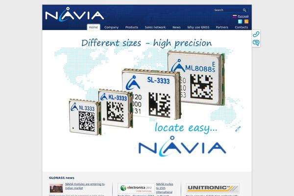 naviaglonass.ru site used Navia