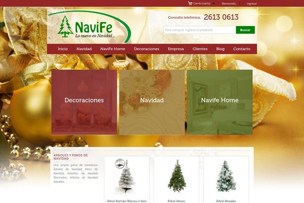 navife.com site used Navife-child