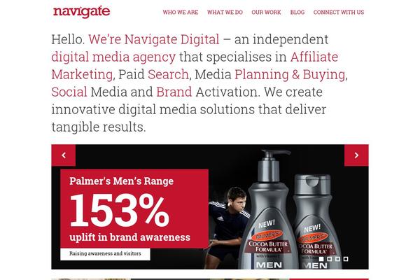 navigate WordPress theme, websites list used navigate theme navigate theme websites examples