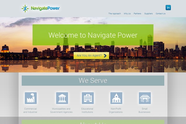 navigatepower.com site used Twentyfifteen Child