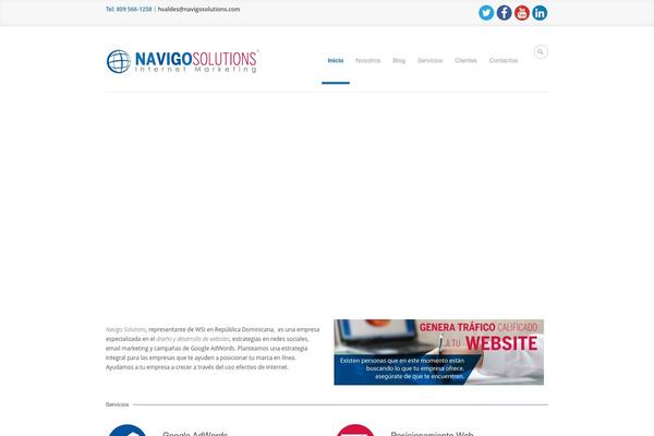 navigo theme websites examples