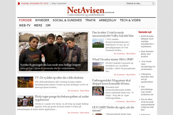 navisen.dk site used Navisen