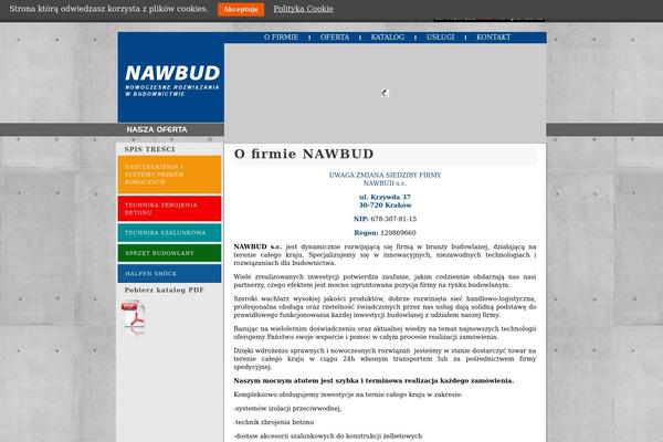 nawbud.pl site used Ars3