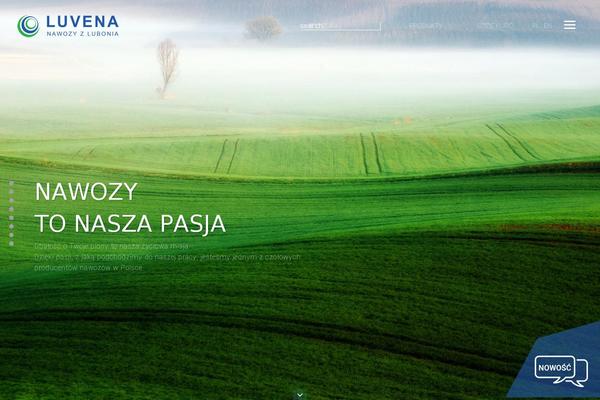 nawozyzlubonia.pl site used Luvena