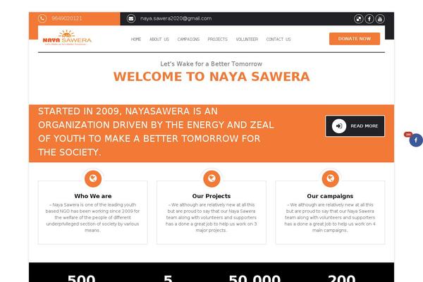 nayasawera.org site used Nayasavera
