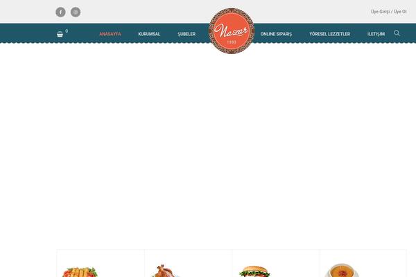 nazar.com.tr site used Foodstore
