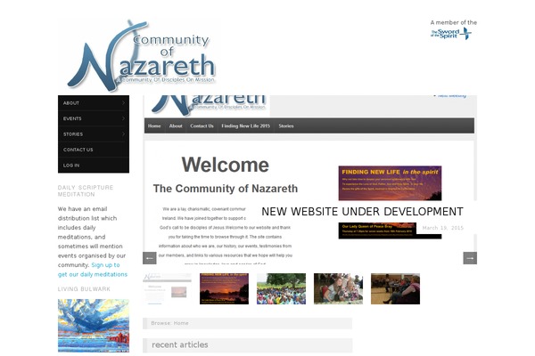 nazarethcommunity.org site used Oxygen