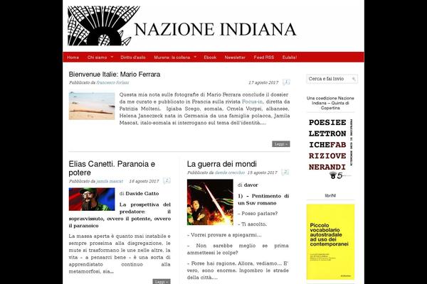 nazioneindiana.com site used Newspaper