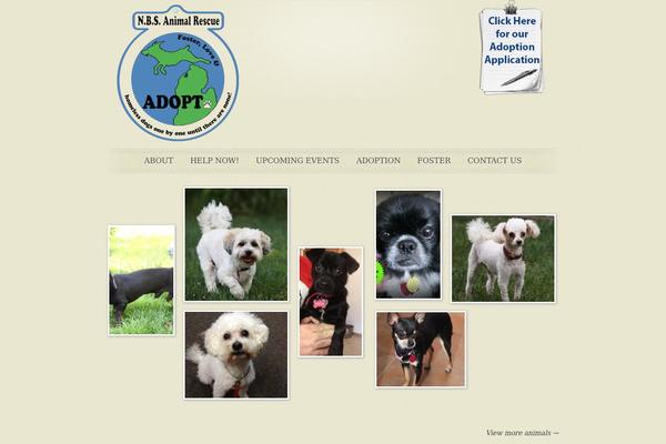 Animal House theme site design template sample