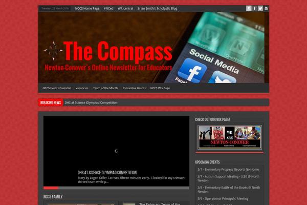 Sahifa theme site design template sample