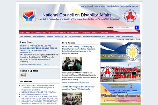 ncda.gov.ph site used Revolution News