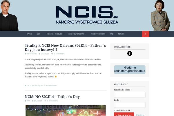 ncis theme websites examples